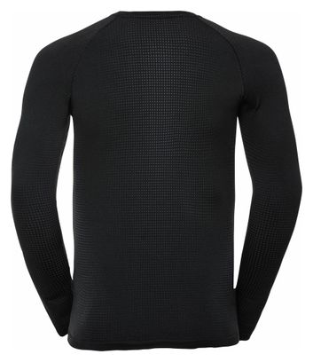 Maillot Manches Longues Odlo Performance Warm Eco Noir Homme