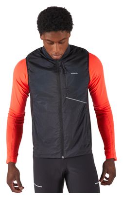 Kiprun SL 500 Warm Sleeveless Jacket Black