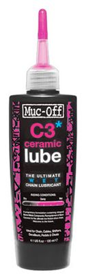MUC-OFF Lubrifiant CERAMIC LUB C3 120 ml Wet Lube