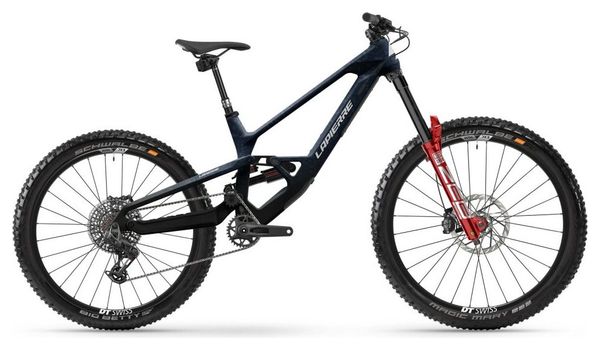 Mountain bike full suspension Lapierre Spicy CF Team Sram 12V (29/27,5") Blu traslucido 2025