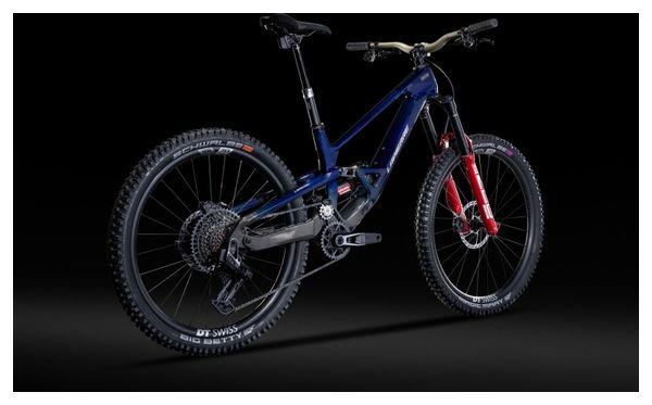 Mountain bike full suspension Lapierre Spicy CF Team Sram 12V (29/27,5") Blu traslucido 2025