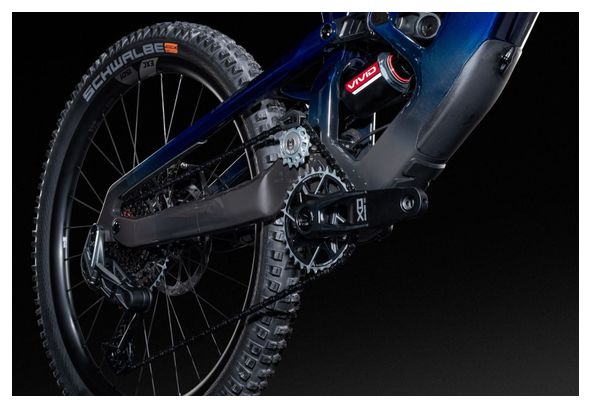 Mountain bike full suspension Lapierre Spicy CF Team Sram 12V (29/27,5") Blu traslucido 2025