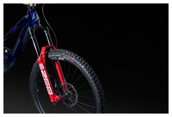 Mountain bike full suspension Lapierre Spicy CF Team Sram 12V (29/27,5") Blu traslucido 2025