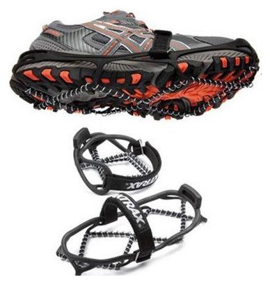 Yaktrax Pro  crampons traction 360°  ressorts acier durables  antidérapant