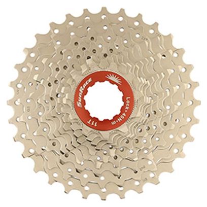 Cassette 11v. Sunrace 11-32 rx1 pour Shimano route (niveau 105) metallic silver