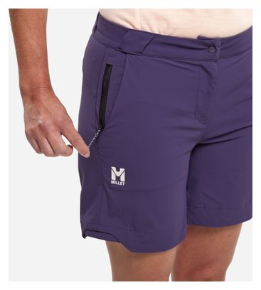Pantaloncini Millet Ubic Stretch viola da donna