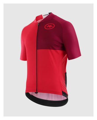 Maillot Assos Mille GTC2 EVO Stahlstern Rojo