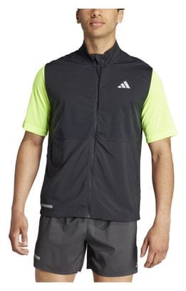 Ärmellose Jacke adidas Performance Ultimate Run Schwarz