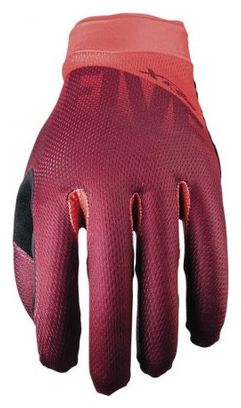 Pair of Long Gloves Five XR-Lite Bold Red