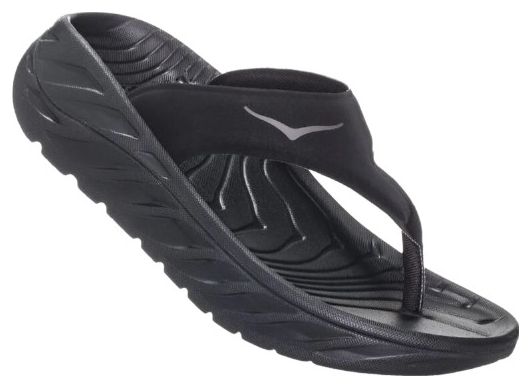 Damen Schuhe Hoka Ora Recovery Flip Schwarz