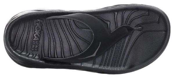 Chanclas Hoka Ora Recovery negro mujer