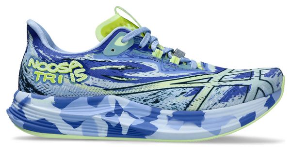 Asics Noosa Tri 15 Dames Hardloopschoenen Blauw Geel