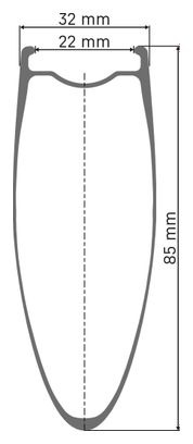 DT Swiss ARC 1400 Dicut 85 Disc Rear Wheel | 12x142mm | Centerlock