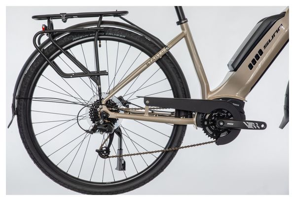 Beursfiets - Sunn Urb Start MicroShift Elektrische Stadsfiets 8V 400 Wh 700 mm Beige 2024