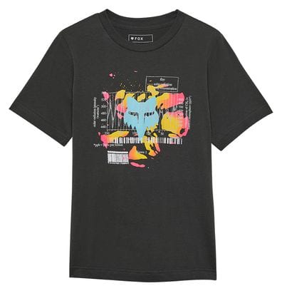 Fox Energy Children's Short Sleeve T-Shirt Dark Grey