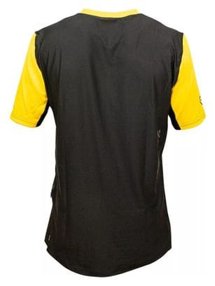 FASTHOUSE Maillot vélo ALLOY STAR Noir / Jaune