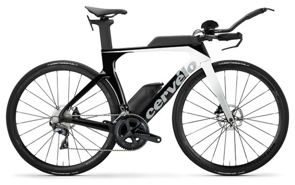 Vélo de Triathlon Cervélo P-SE Disc Shimano Ultegra R8000 11V Noir/Blanc 2020