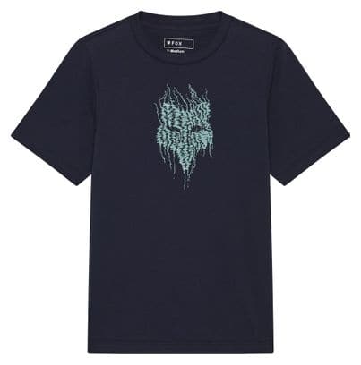 Camiseta de manga corta Fox Bark Junior Azul