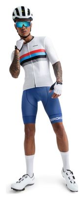 Maillot vélo manches courtes homme Cyclisme M2 Westfalia Blanc
