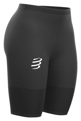 Pantalón corto mujer Compressport Run Under Control negro