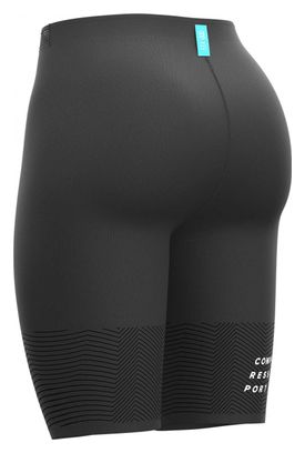 Pantaloncini Compressport Run Under Control da donna neri