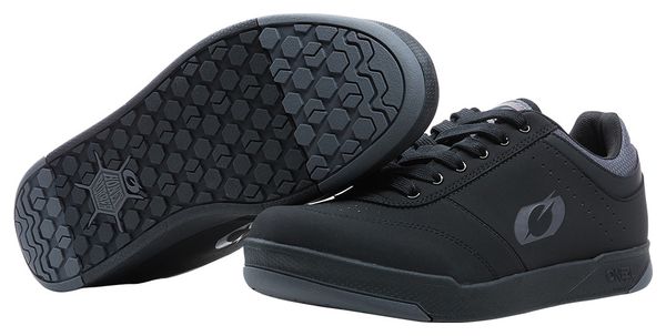 Paar O'Neal PUMPS FLAT V.22 MTB Schoenen Zwart / Grijs