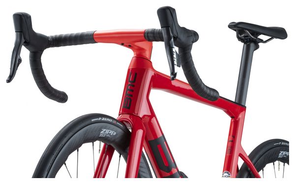 Vélo de Route BMC Teammachine SLR01 One Sram Red AXS 12V 700 mm Rouge 2023