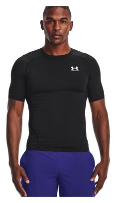 Under Armour Heatgear Armour Korte Mouw Compressie Shirt Zwart