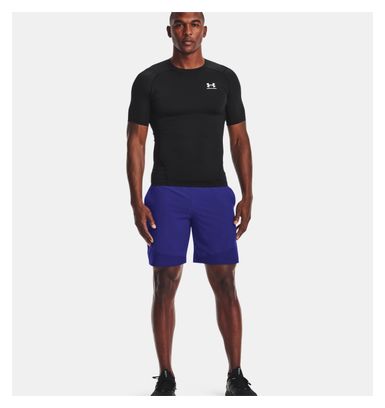 Camiseta de compresión de manga corta Under Armour Heatgear Negra