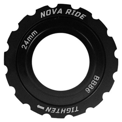 Boitier de pédalier Nova Ride BB86 (PF86 / PF41) 24mm - Noir
