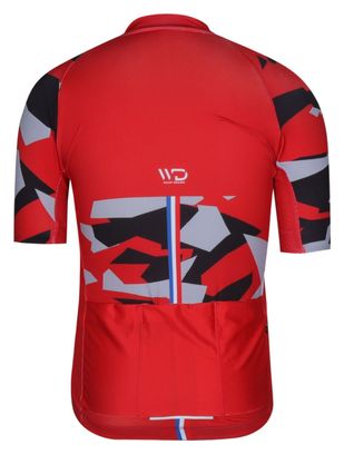 Maillot de vélo CAMO Blanc/noir