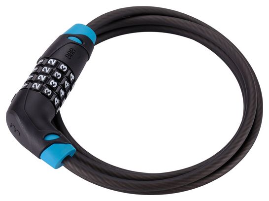 lucchetto BBB CodeSafe 10x1500mm