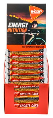 5 barras energéticas WCUP Sports Cake Caramel 5 x 75g
