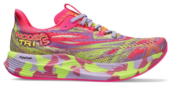 Chaussures de Running Femme Asics Noosa Tri 15 Rose Jaune Alltricks