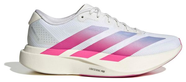 adidas Adizero Evo SL Women's Running Shoes - White/Purple/Pink