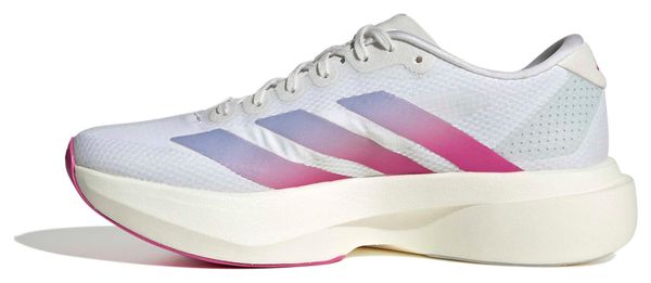 adidas Adizero Evo SL Women's Running Shoes - White/Purple/Pink