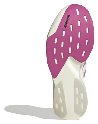 adidas Adizero Evo SL Women's Running Shoes - White/Purple/Pink