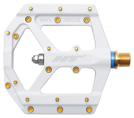 HT ME03T Flat Pedals White