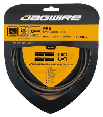 Câble Jagwire Pro Hydraulic Hose Kit-Carbon Silver