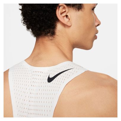 Camiseta <strong>de</strong> Tirantes Nike AeroSwift Blanco Hombre