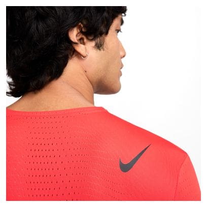 Maillot manches courtes Nike Aeroswift Rouge Homme