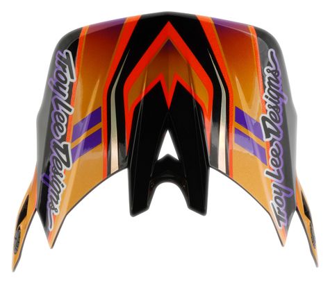 Casque Integral Troy Lee Designs D4 Carbon Mips Crest Gold
