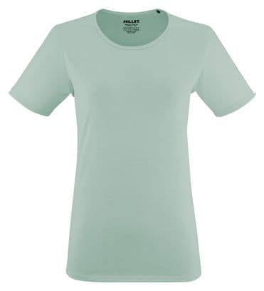 T-shirt Millet Wanaka Light Vert Femme