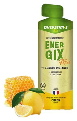Gel énergétique Miel Overstims Bio Energix Citron - 32g