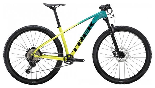 VTT Semi Rigide 2020 Trek X-Caliber 9 29'' Shimano XT/SLX M8100/M7100 12V Teal/Volt Fade