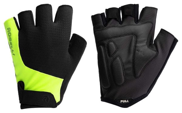 Gants Velo Rogelli Essential - Homme - Noir/Fluor