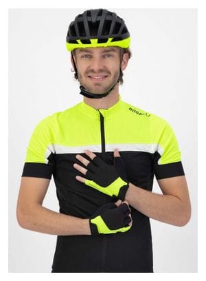 Gants Velo Rogelli Essential - Homme - Noir/Fluor