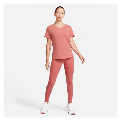 Maillot manches courtes Femme Nike Dri-Fit UV One Luxe Rose