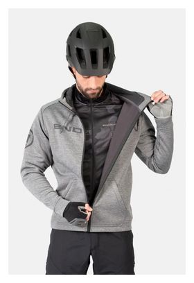 Sweat à Capuche Endura Hummvee Gris
