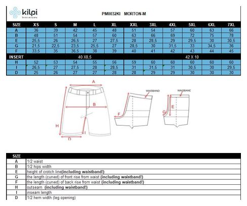 Short randonnée homme Kilpi MORTON-M